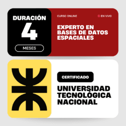 Experto en bases de datos espaciales