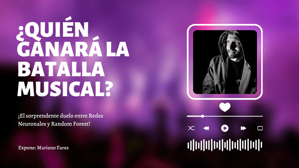 Clasificación de géneros musicales con Machine Learning