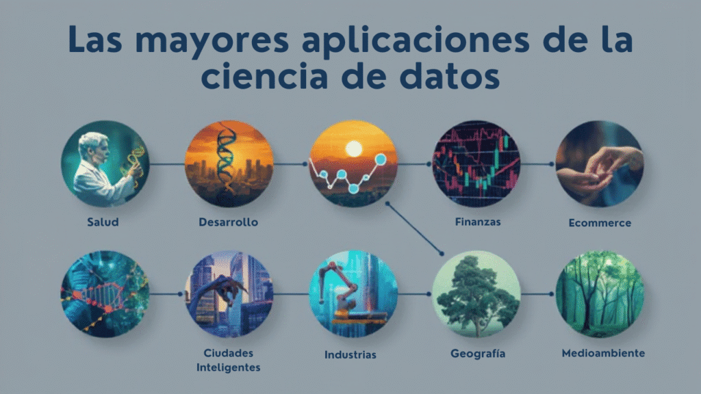 Las mayores aplicaciones de la ciencia de datos