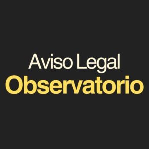Aviso Legal Observatorio de Datos