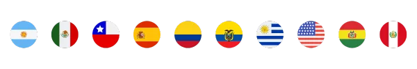 Podes inscribirte desde toda latinoamérica