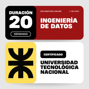 Diplomatura en ingeniería de datos, certificación UTN