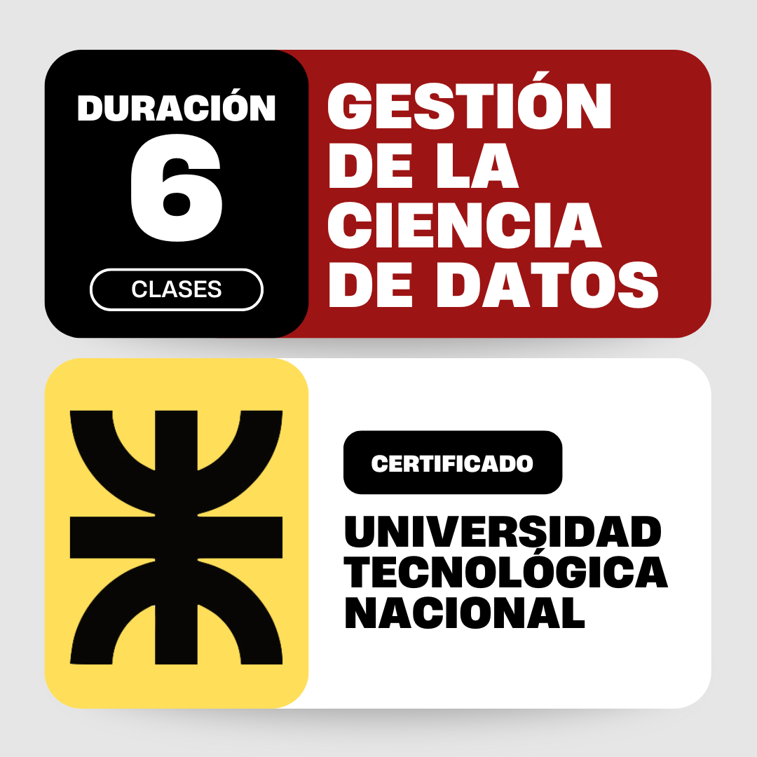 Curso Experto en gestión de la ciencia de datos