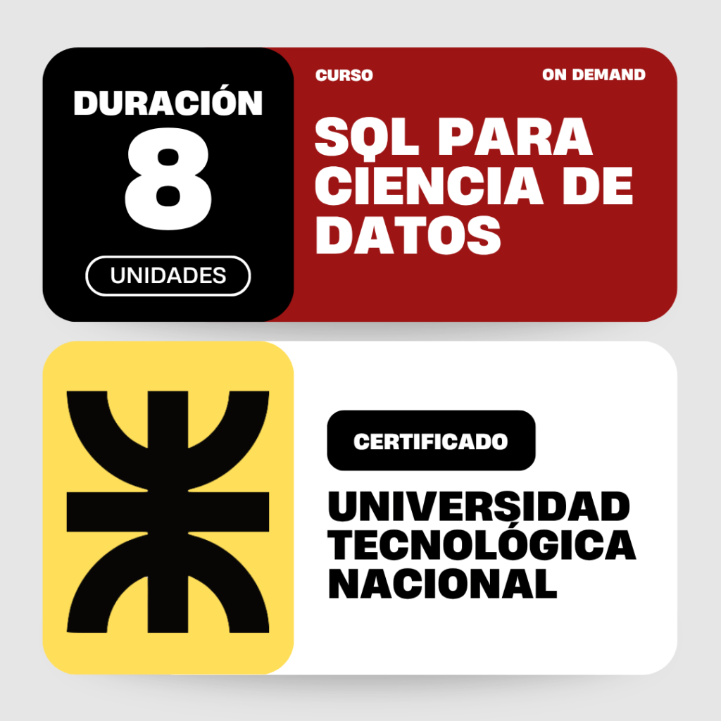 Certificación UTN en SQL para Ciencia de Datos